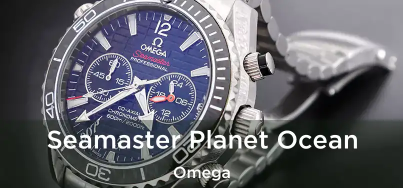 Seamaster Planet Ocean Omega